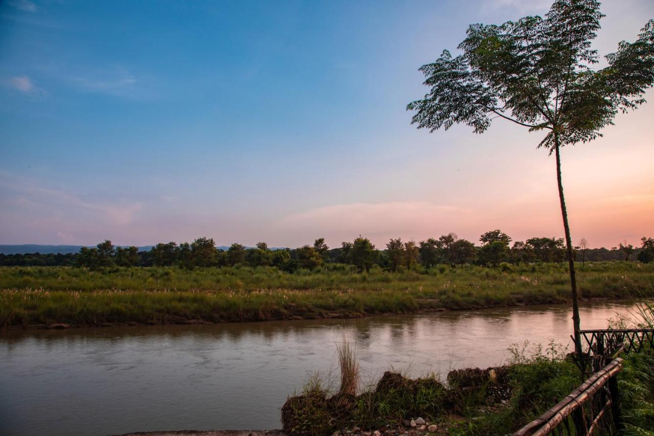 Chitwan Riverside Resort Sauraha Exterior photo